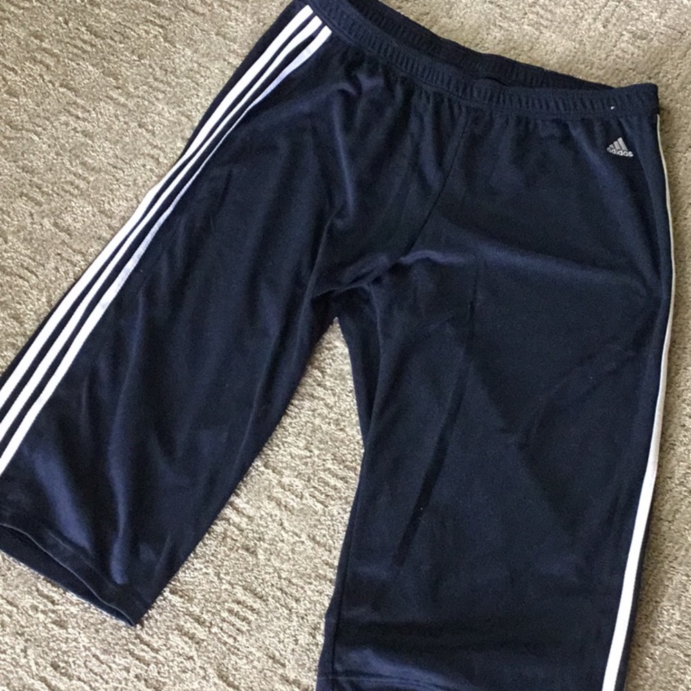Adidas navy Capris size XL